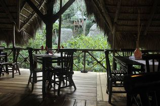 Dominican Tree House Village Restaurant